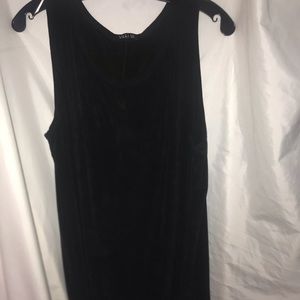 Vikki Vi black tank top. Gently used. Size 1X